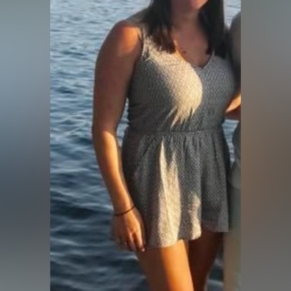 B&W romper